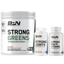 BARE PERFORMANCE NUTRITION BPN Strong Greens Superfood Powder, sterke gewrichten en sterke multi-Vitamine bundel