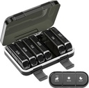 Weekly pil Organizer 3 keer per dag, 7 dagen Portable pil Box voor pillen, vitamines, visolie, medicijnen, supplementen (3x7 zwart)