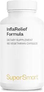 Supersmart - InflaRelief Formula - met Tumeric Curcumin, Bioperine, Quercetin & Broomeain 
