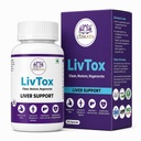 L'Omaya LivTox | Liver Detox Supplement with Milk Thistle, NAC & Kutki | Bhumi Amla, Kalmegh, Patented CurcuBoost® & PiperBoost® | Liver Cleanse, Bile Flow & Fatty Liver Support | 60 Veg Capsules