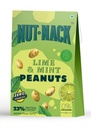 NUTNACK | Lime And Mint Peanuts | Zero Added Oil Extra Crunch Peanut Snack With Tangy Lime And Refreshing Mint Flavour | Travel Friendly Ready To Eat Snack | 45g