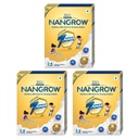 Nangrow Nutritious Milk Drink Powder For Growing Children Toddler Aged 2-6 Years | Contains DHA | Rich In Protein & Vital Nutrients | Creamy Vanilla Flavor, 400g, BIB Pack (Pack of 3)