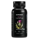 Nutrabay Wellness Milk Thistle Extract (80% Silymarin Marianum) - Improves Digestion, Liver Detox & Cleanse for Men & Women, Liver Support Supplement - 1000mg, 60 Veg Capsules