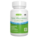 Igennus Superior Triple Magnesium Complex, Volledig Reacted & Chelated Glycinate, Taurate & Citrate, Clean Label, High Bio availability & Absorptie, 60 Tablets, Vegan, Non-Buffered