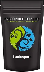 Prescribed For Life Lactospore (R) | Temperature Stable Probiotic Powder for Gut Health | Lactobacillus Sporongenes Digestive Nutritional Supplements | Vegan, Gluten Free, Non GMO (2 oz / 56 g)