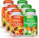 Simply Nature's Pledge - Verpakt met 42 verschillende groenten en fruit - 3 maanden aanbod- Gemaakt met Whole Food Superfoods - met Aloë Vera 