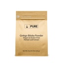 Pure originele ingrediënten Ginkgo Biloba Poeder (8 oz) Altijd zuiver, Geen Fillers of Additieven, Lab geverifieerd