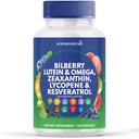 Superfood MD Eye Health Vitaminen met bosbes luteïne en zeaxanthine Lycopeen Resveratrol Grape Seed Extract Astaxanthine- AREDS 2 - Oogvitamine - 60 capsules