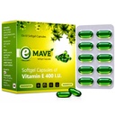 Vitamin E 400 IU Softgel Capsules, 50 Capsules