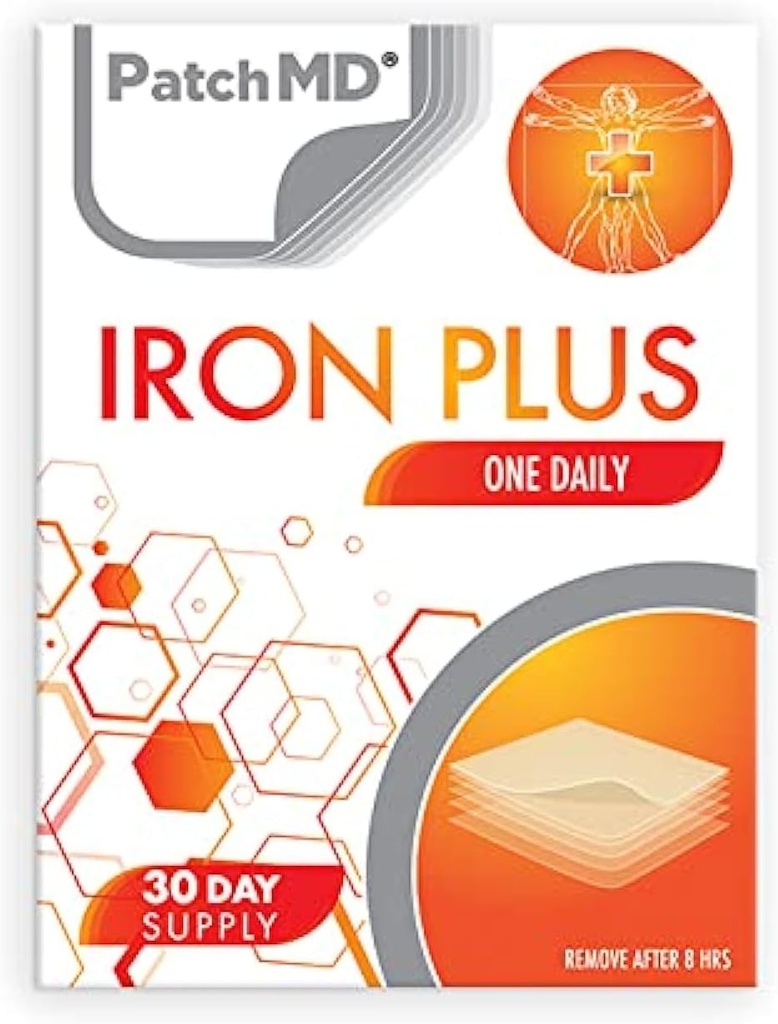 PatchMD Iron Plus Topische Patches - 30 dagen levering