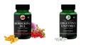 Berberine HCl Digestive Enzymes Wellness Daily Vitality |60 CAPSULES