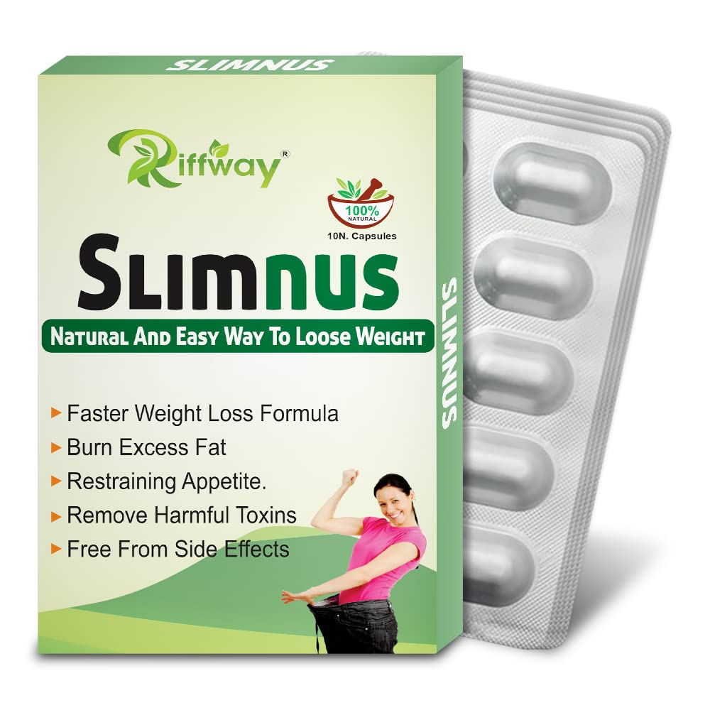 Slimnus Capsule Help For Burns Extra Fat Without Diet Exercise Fastly | Natural Ingredients