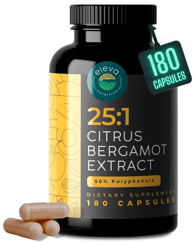 Citrus Bergamot Extract 1000mg Capsules 