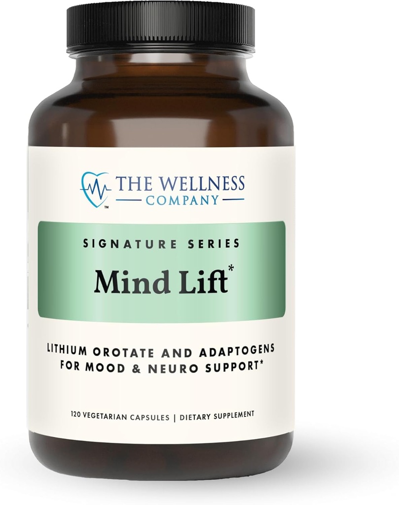 Mind Lift - Mood Boost, Mental Focus, Cognitive Defense - Lithium, GABA, DHA L-Phenylalanine 