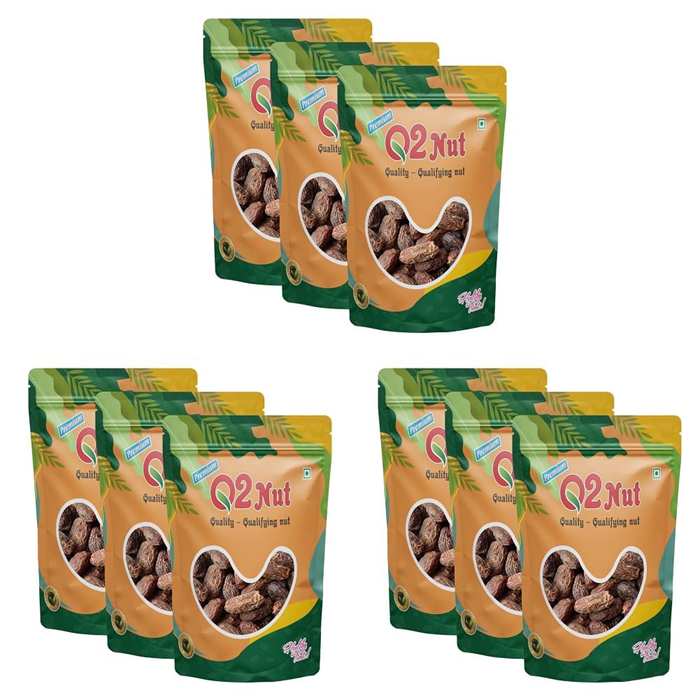 Q2 Nut (Dried Lal Chuara/Lal Sukha Khajoor, 750g (3x250g)) (Pack of 3)