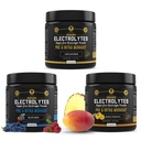 MMA Nutrition HRDWRK - 100 Servings Keto Electrolytes Powder Hydration Sugar Free - Electrolyte Powder to Boost Endurance & Reduce Fatigue with Electrolytes Supplement Set of 3