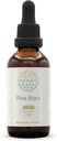 HerbEra Pine Bark B60 Alcoholvrij Kruidenextract Tinctuur, Geconcentreerde Liquid Drops Natural Pine Bark (Proanthocyanidine) Gedroogde Bast 2 fl oz