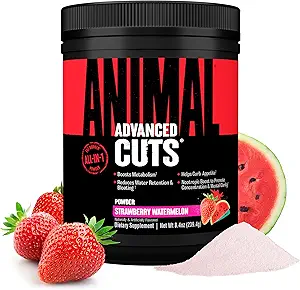 Dier Snijdt Thermogenic Fat Burner Powder - gewichtsverlies voor vrouwen en mannen voor stofwisseling, energie, focus, en Nootrope hersenen Ondersteuning met Ketones Appetite Suppressant - Aardbei Watermeloen smaak