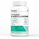 Liposomal NAC Supplement 600mg | N-Acetyl L-Cysteine with Vitamin C & Bioperine |Support Lung Detox, Deep Breathing & Liver Health | Antioxidant Supplement | 60 Veg Tablets