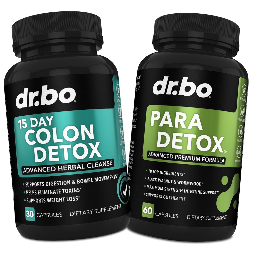 Colon Cleanser Detox & Intestinal Supplement - 15 dagen Colon reinigen pillen met Probiotica, Wormwood, Zwarte Walnut, Psyllium, Aloë Complex - Bowel Movement Supplementen voor Maag Bloating Gut ondersteuning