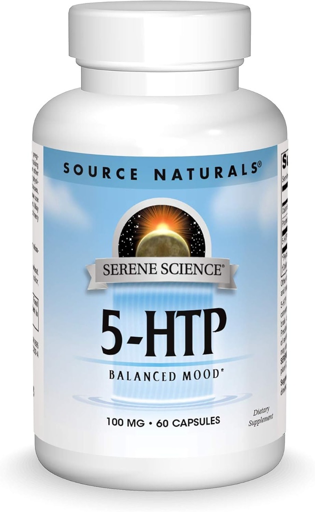 Bron Naturals Serene Science 5-HTP 100 mg - 60 Capsules