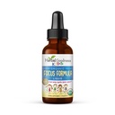 Focus en aandacht Supplementen 1oz - Focus Supplementen met Ashwagandha voor kinderen & Natural Moringa Extract voor een Serene en Genius Mind - Non-GMO Focus Vitaminen voor kinderen - Made in USA