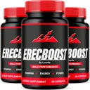 (3 verpakkingen) Erecboost Capsules, All Natural Advanced Formula, 180 capsules