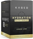 Kaged Elektrolyten, Hydration Elite, Premium Electrolyte Powder Supplement, Intra Training, Post Training, Lemon Lime, 14 Travel Packets