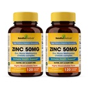 Zink 50 mg Capsules voor mannen en vrouwen, 240 Telling Zeer absorberende Zink Supplementen voor Immuun Systeem Ondersteuning 