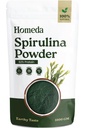 Shudh Online spirulina powder 1kg Organic | Certified Organic Spirulina Powder for face, Dried Spirulina Protein Green Algae Powder, Plant based Superfood Powder for Smoothie (1000g / 1 kg)