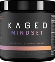 Kaged Nootropic Formula, Mindset, Focus and Productivity Supplement, Stimulant Free, Enhances Memory, Mood, Clarity, 30 Servings