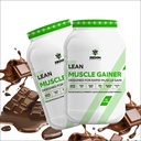 Lean Muscle Gainer, 42g Protein, Creatine, Muscle Building Whey Protein Powder Supplement for Men & Women (Chocolate, 1KG)