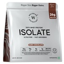 Wellbeing Nutrition Clean Whey Protein Isolate 2kg Dark Chocolate | 26g Protein, Clinically Proven Velositol for 2x Muscle Protein Synthesis, 4B CFU Probiotics, Digestive Enzymes, Bloat Free, Easy to Digest