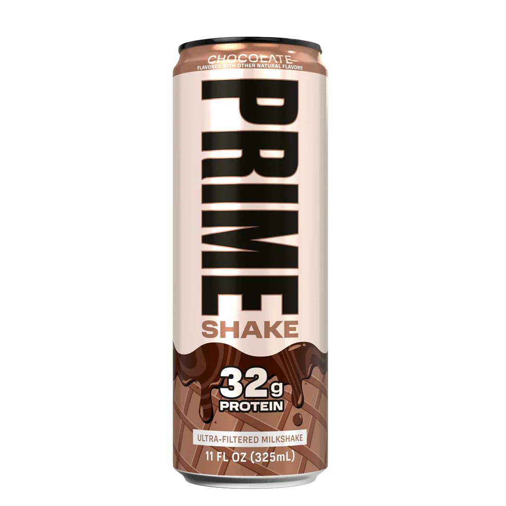 PRIME Chocolate Protein Shake 325ml | High Protein Ready-to-Drink Milkshake | Rich Chocolate Flavour | Convenient Post-Workout Protein Beverage