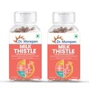DR. MOREPEN Milk Thistle With Silymarin, Dandelion Extract, Vitamin E & Arginine | Nature's Goodness for Men and Women | 60 Capsules (Pack of 2)