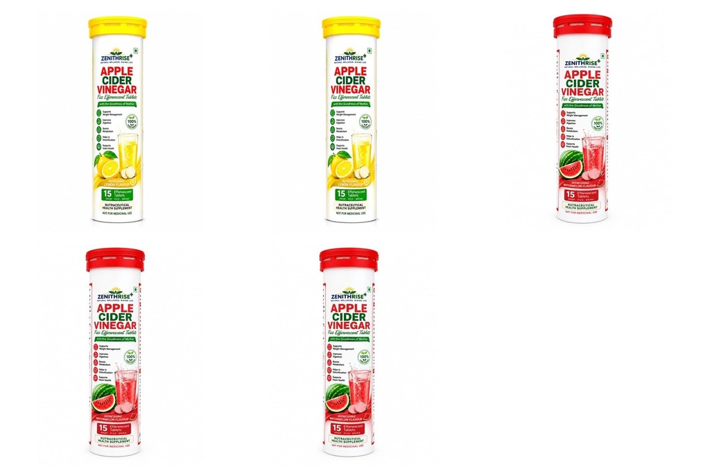 Zenithrise Plus Combo ACV Lemon 2 + ACV Watermelon 3 (5 pcs)