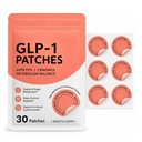 GLP-1 Patches for Appetite, Cravings and Metabolism Balance, with Berberine & Cinnamon Extract, 30 Patches - (PACK OF 1)