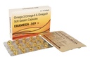 ERAAS Eramega 369 Omega 3 High Strength Pure Fish oil for Heart, Brain & Joints Fish Oil 300 mg Omega 3 200mg Omega 6 100 mg Omega 9 with EPA & DHA | Pack of 30 Softgel Capsules