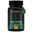 Ambrosial Milk Thistle 4000 mg | High Strength Liver Support Antioxidant | Liver Detox Supplement (Pack of 1-120 Tablets)