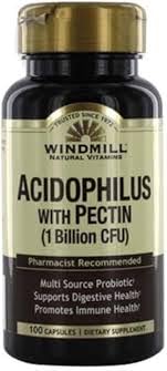 Windmolen Acidophilus met pectinecapsules, 100.0 Tel.