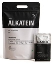 Alkatein Vegan Plant Protein Powder (Coffee) - 630g | Non-Bloating Pea & Brown Rice Blend | With Digestive Enzymes & Probiotics | Alkaline Formula for Gut Health & Recovery | Sugar-Free, Keto Friendly