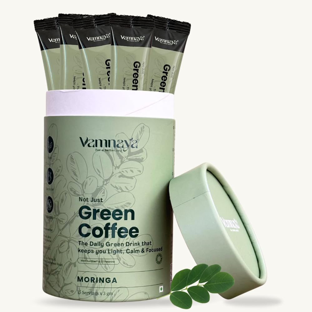 Vamnaya Moringa and ACV Green Coffee, 15 Sachets