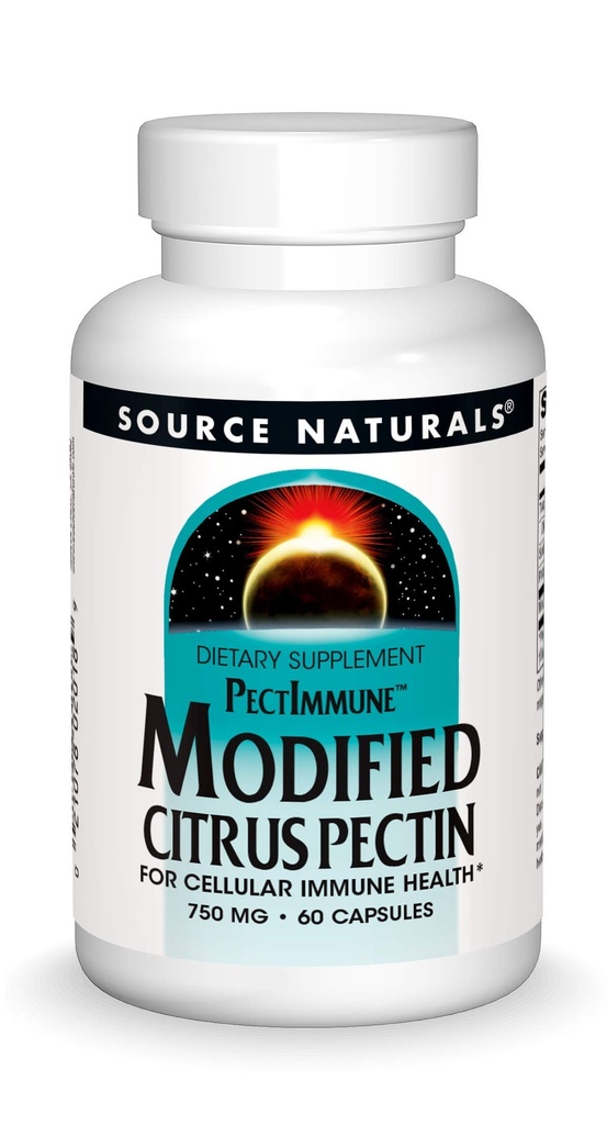 Bron Naturals PectImmune, Modified Citrus Pectin, For Cellular Immune Health*, 750mg - 60 Capsules