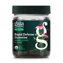 Gaia Kruiden Biologische Immune Rapid Defense Gummies - Ondersteunt Immuniteit - met Propolis, Ginger en Echinacea - 60 Veganistische Gummies (30-Dag Supply)