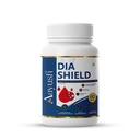 Aayush Wellness Dia Shield Blood Sugar Support Formula with Fenugreek, Cinnamon, Gymnema, Turmeric & Alpha Lipoic Acid | Metabolic Support, Energy Support & Wellness Supplement - 60 Tablets