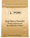 Pure Original Ingredients Goji Berry Powder (8oz) Wolfberry, Traditional Herbal Supplement, Non-GMO
