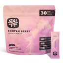 SALTT Elektrolyten Poeder Gearomatiseerde Drank Mix - Booyah Berry - 30 Hydratatie Packets - Magnesium, Kalium, Natrium, Trace Minerals - Zero Sugar & Gluten Free - Reizen Essentials
