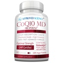 Goedgekeurde Science® CoQ10 MD - Extra sterkte 300mg Pure CoQ10 met Bioperine® voor snellere absorptie - Optimale ondersteuning - 3 maanden levering