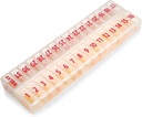 Grote pil Organizer Maandelijks 32 Compartiments - 30 Dag pil Organisator 1 keer per dag, Grote Compartiment Box voor Medicijnen, BPA-vrije Plastic, Verwijderbare deksel voor gemakkelijk laden van medicijnen, Vitaminen, Clear