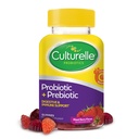 Culturelle Kids Kauwbare Probiotica voor kinderen Leeftijden 3+, 30 Tel dagelijks Probiotische Gummies voor vrouwen & mannen, Berry Flavor, 52 Tellen